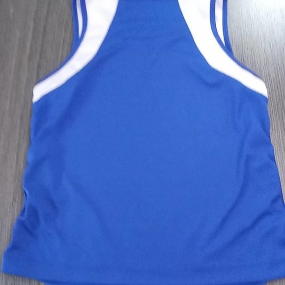 TAIL Performance Tank Top Blue & White Women's Size Medium - Picture 2 of 6